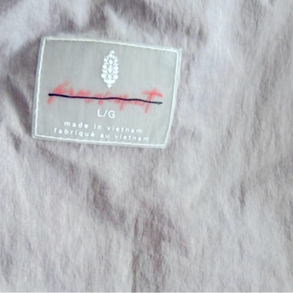 New Free People Movement In a Bubble Shine Puffer Jacket Primaloft. L - Picture 10 of 15